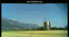 Desktop Screenshot of heredero.org